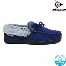 WOMENS MOCCASIN WARM SLIPPERS FAUX SUEDE SHEEPSKIN LOAFERS LINED LADIES SHOES