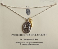b.u. Sterling Silver Saint