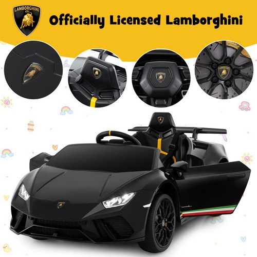 Lamborghini kids ride car - on,