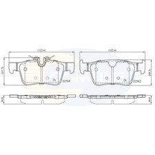 Brake Pads Set For Volvo XC60