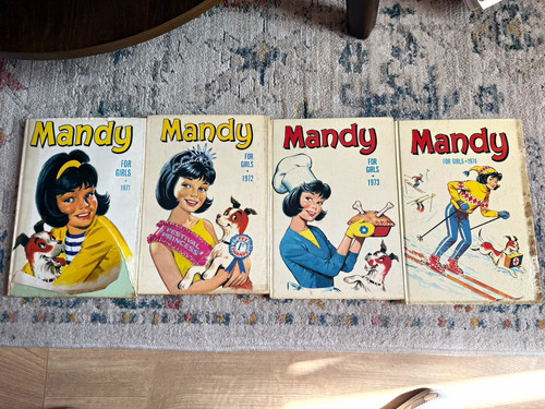 Mandy for girls comic annuals - mandy,