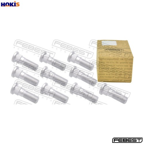 Wheel stud 0284 002 pcs10 - stud, 0284-002-pcs10