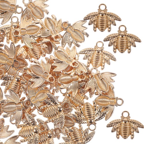 50pcs bee charms earrings - charms,