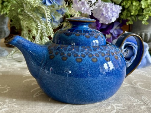 Denby midnight teapot pints - denby,