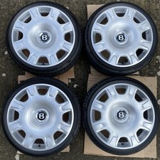 19” Genuine Bentley Continental alloy wheels set of 4, 5x112, 9X19, ET:41