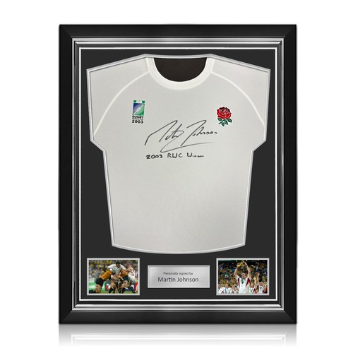 Martin johnson signed england - johnson,