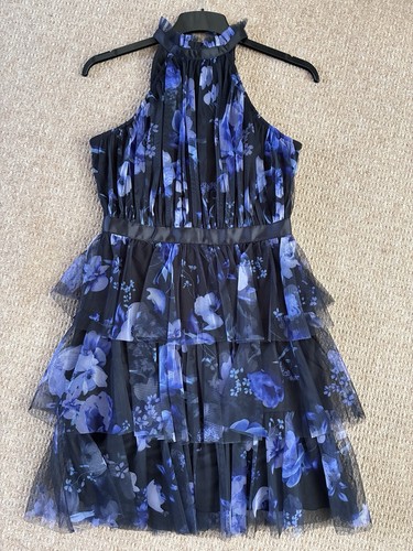 Lipsy london blue - blue/black, floral