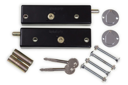 Enfield style garage door - garage,