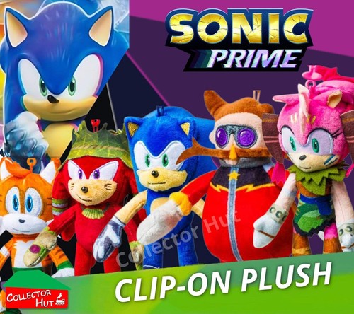 Sonic prime clip - prime, 15cm