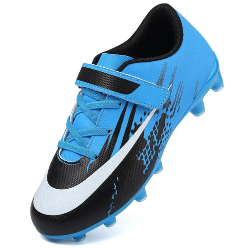 Boys football boots blue - football,