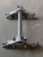 MARZOCCHI 28mm alloy fork yokes stem.GILERA 50TS GARELLI FANTIC CIMATTI MALAGUTI