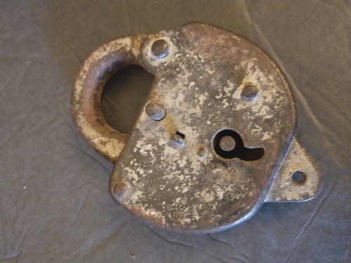 Large antique lock 1912 - 1912, old