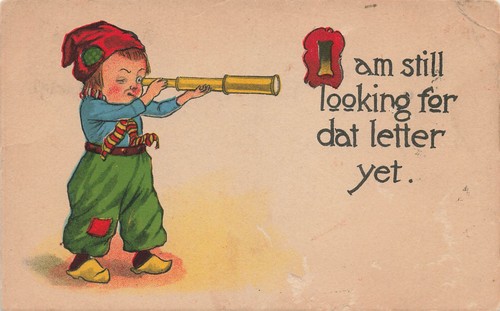 Dutch boy looks through - dutch,