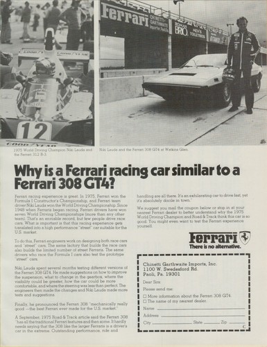 1976 ferrari dino 308 - dino, gt4