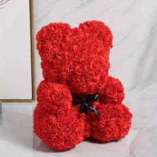 Rose bear foam flower - 25/40, cm
