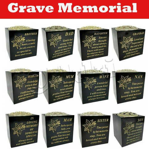Graveside flower holder pot - flower,