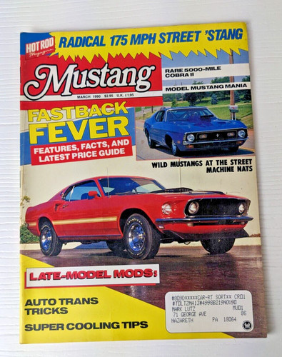 Hot rod mustang march - hot,