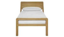 Habitat Radius Solid Oak Single Size Bed Frame - 2 Available 