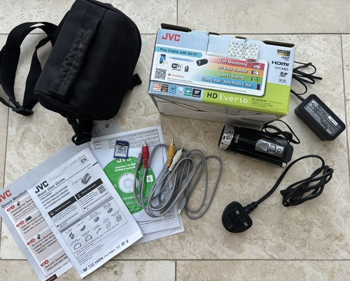 Boxed jvc everio - -, hd
