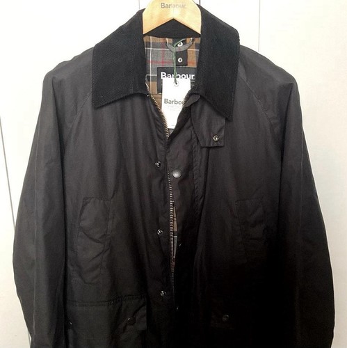 Barbour ashby wax jacket - barbour, navy
