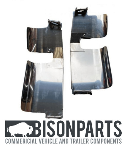 Stainless steel mirror guard - stainless,