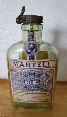 Vintage martell 3 star - &,