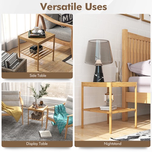 Pack bamboo side tables - 2,