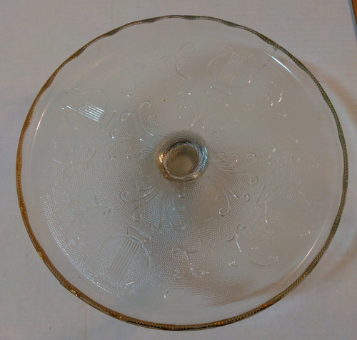 Clear etched glass - clear,