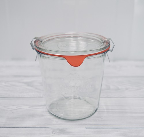 New weck 742 580ml glass - new,