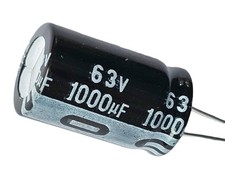 [2 pcs] 1000uF 63v 105°C