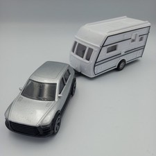 TOY CAR AND CARAVAN TOW