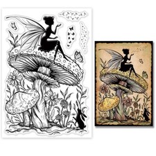 Clear Stamps FAIRY TOADSTOOL