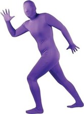 Mens Skinz Purple Lycra