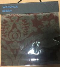 WARWICK VELVET FABRIC SAMPLE BOOK REMNANT CRAFT x 15 CLASSIC STRIPE AZTEC FLORAL