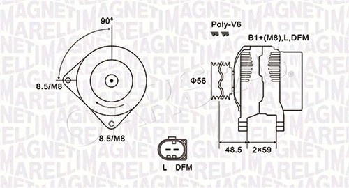 Generator for skoda - skoda, vw