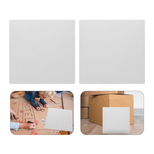 Reusable white corrugated - white,