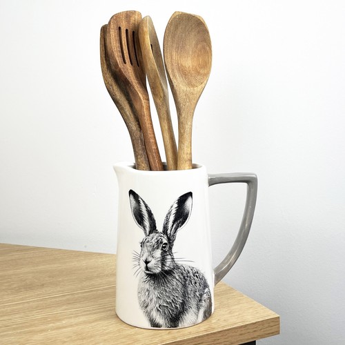 15cm utensil holder - holder, hare