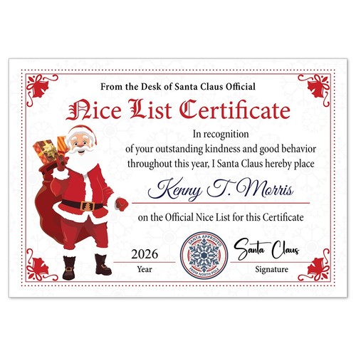 Personalised christmas letter - christmas,
