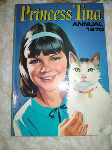 Vintage princess tina annual - vintage,