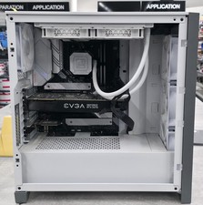 White Gaming PC Ryzen 5 5600X