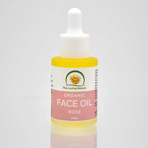 Organic rose face oil - face,