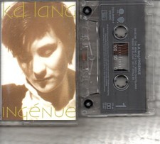 K.D. LANG - Ingenue - Cassette Tape Album *KD Lang*