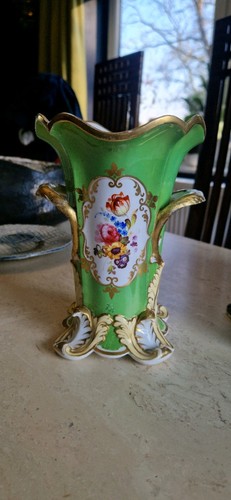 Antique green gilt - antique,