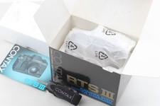 [Top MINT in Box] Contax RTS III 35mm SLR Film Camera Black Body From JAPAN