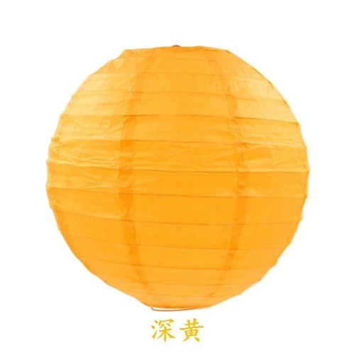 40cm white paper lampshade - paper,