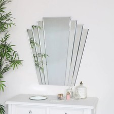 Large art deco fan - art, frameless