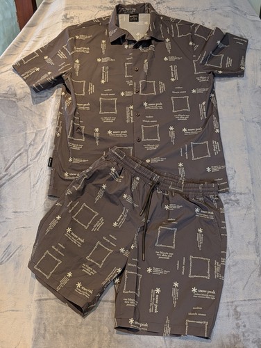 Snow peak piece shirt - snow,