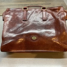 The Bridges Classic Brief Case (Pre Used) Brown Leather