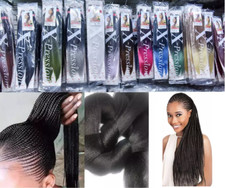 XPRESSION  46" BRAID HAIR FOR BRAIDING, EXPRESSION "KANEKALON"PRE-STRETCHED