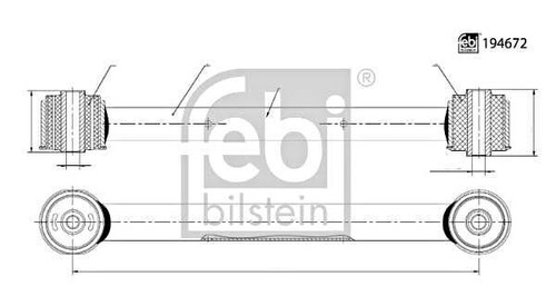 Rear track control - control, right